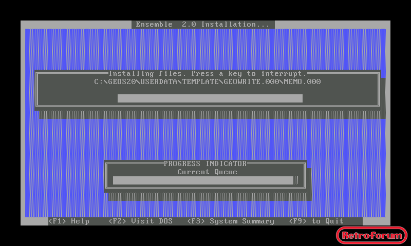 Installatie Geoworks Ensemble 2.0 onder QEmu op de Openpandora