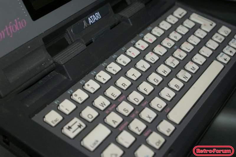 Het fabuleuze Atari Portfolio toetsenbord
