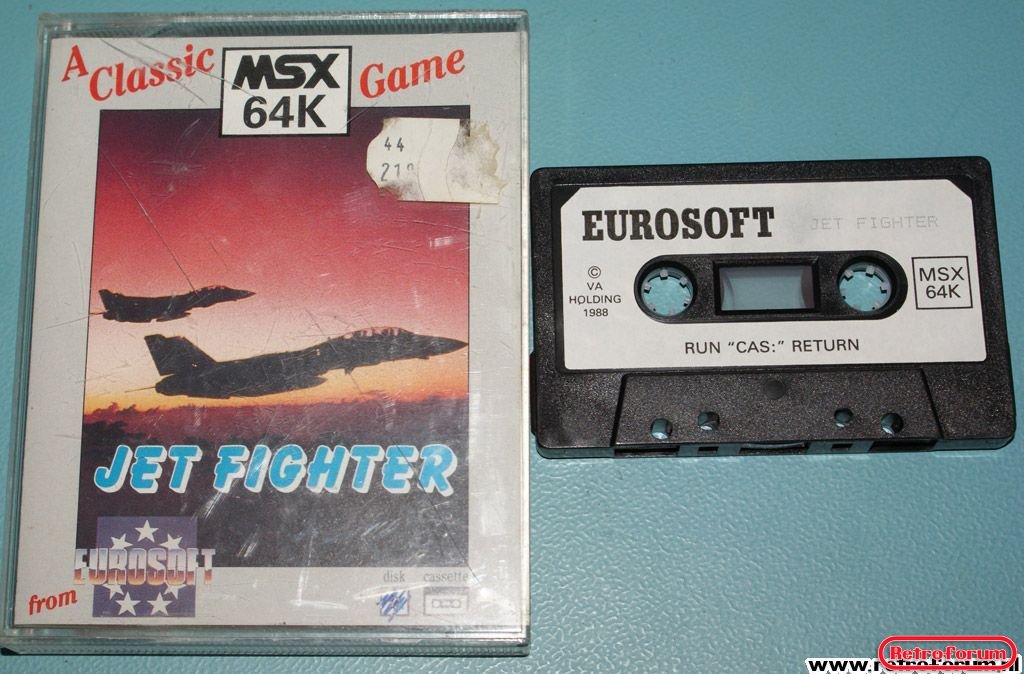 Jet Fighter voor MSX 64K