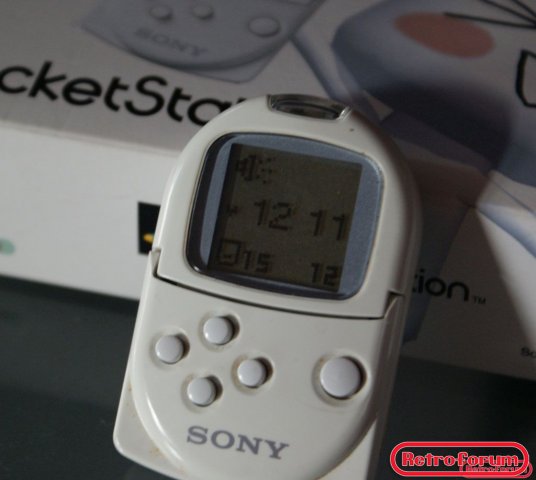 Pocketstation ingeschakeld