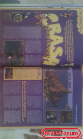 Retro Gamer Magazine Artikel Crash Bandicoot