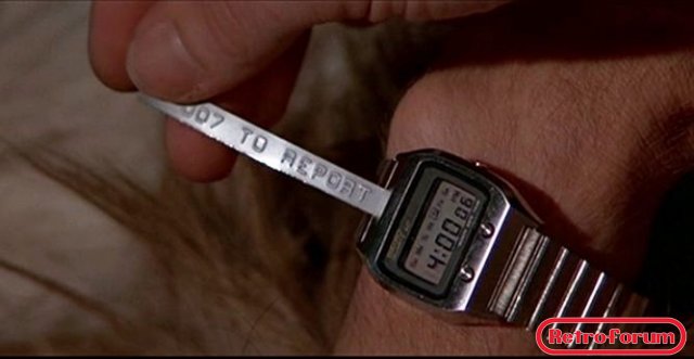 James Bond   message watch