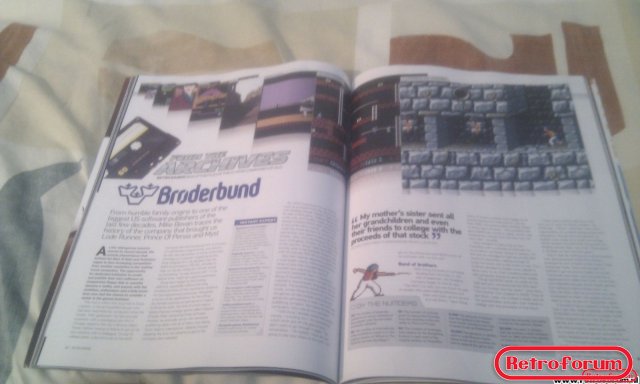 Retro Gamer Magazine Artikel Broderbund