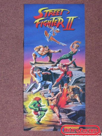 Street Fighter II Poster SNES (2)