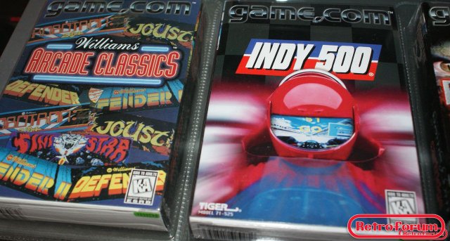 Williams Arcade Classics en Indy 500 voor Tiger Game.com (nieuw)