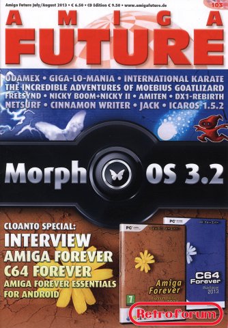 Amiga Future 103, juli/augustus 2013
