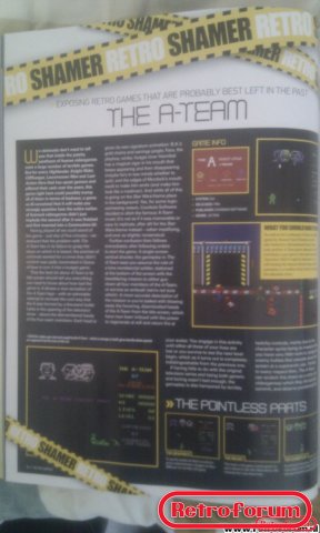 Retro Gamer Magazine Artikel The A-Team