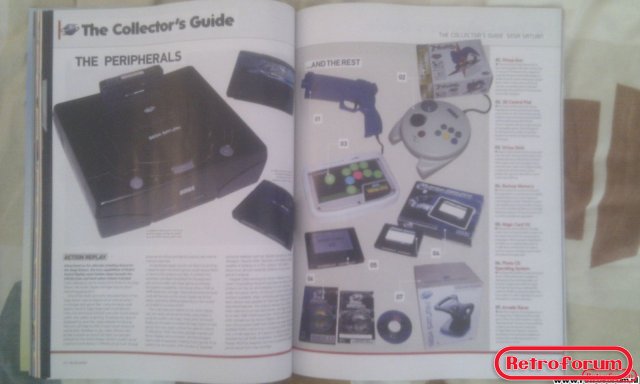 Retro Gamer Magazine Artikel Sega Saturn Peripherals