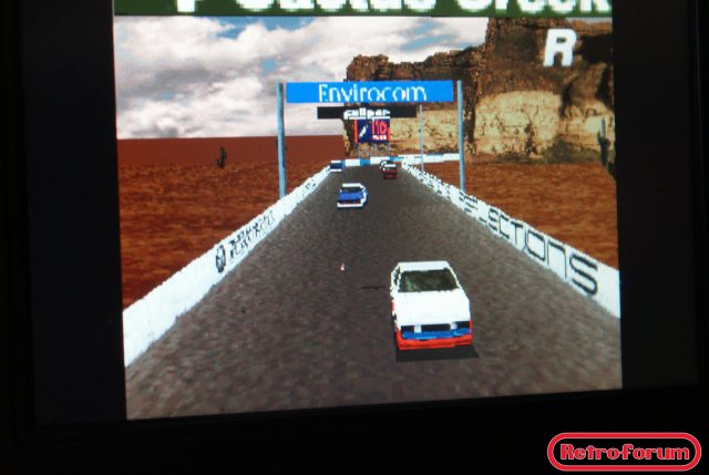 Destruction Derby (PSX) op de OpenPandora