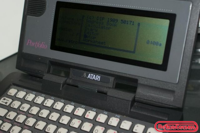 Atari Portfolio ROM apps