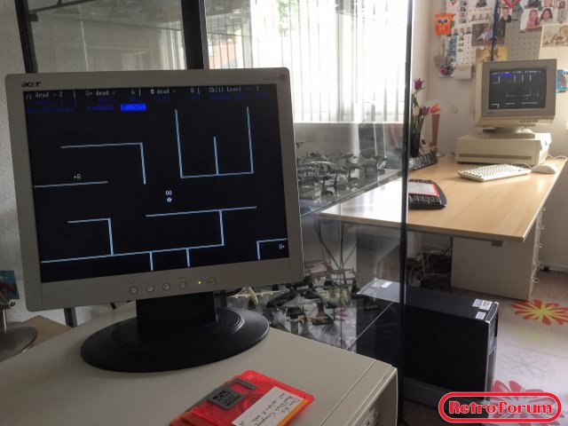 non-dedicated novell 2.2 met werkstation game